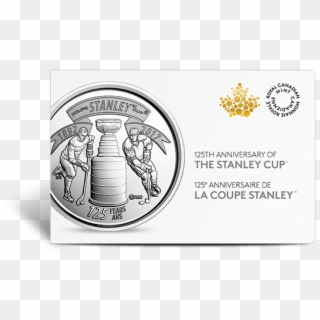 2017 125th Anniversary Of The Stanley Cup Quarters - 2017 Stanley Cup Quarter, HD Png Download