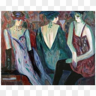 Ingenue 1989 By Barbara Wood Limited Edition Signed - Modern Art, HD Png Download