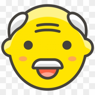 Old Man Emoji - Ikon Orang Tua, HD Png Download
