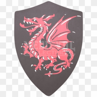 Red Dragon Shield, HD Png Download