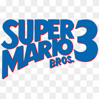 Vector Bullet Mario Bros - Super Mario Bros 3 Logo Png, Transparent Png