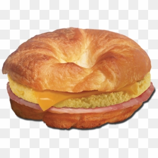 Ham, Egg'n Cheese Croissant - Fast Food, HD Png Download