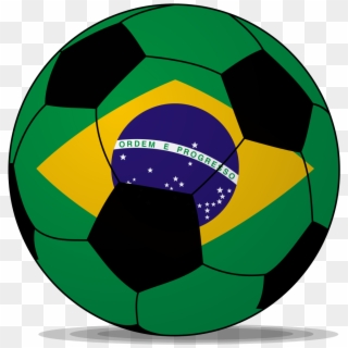 Pin Soccer Free Football Field 1366x768px Wallpapers - Brazil Flag, HD Png Download