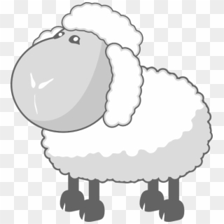 Chibi Sheep Svg Clip Arts 552 X 599 Px, HD Png Download