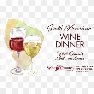 Join Us At Wine Country Bistro As We Head To South - Wine Glass, HD Png Download