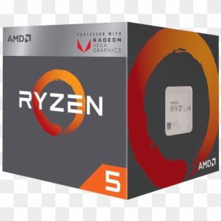 Ryzen™ 5 2400g 4-core - Cpu Amd Ryzen 5 2400g, HD Png Download