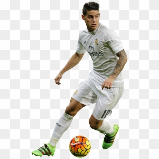 James Rodriguez Render - Real Madrid Player Png, Transparent Png