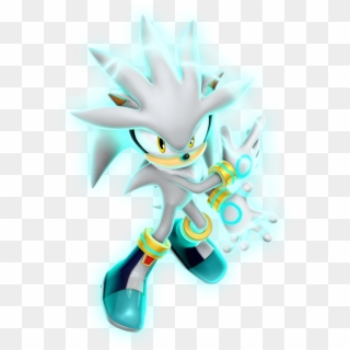 No Caption Provided - Silver The Hedgehog Render, HD Png Download