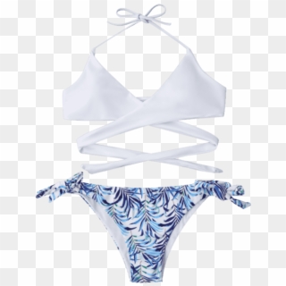 Banner Royalty Free Stock Bikini Halter Summer Piece - Swimsuit Bottom, HD Png Download