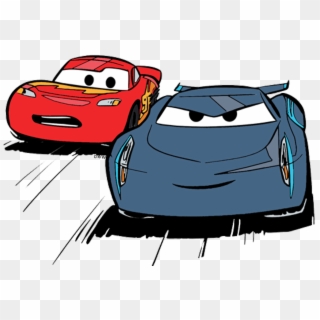 Lightning Mcqueen Clip Art - Cars 3 Jackson Storm Drawing, HD Png Download