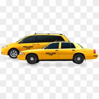 Cropped Taxi Png77 1 - Taxicab, Transparent Png