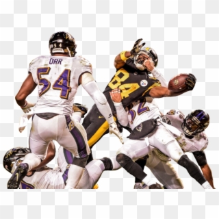 And A Cropped Version - Antonio Brown Late Td Against Ravens, HD Png Download