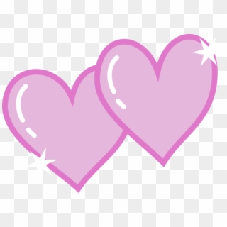 Heart Clipart Clipart Pink Double Heart - Mlp Heart Cutie Mark, HD Png Download