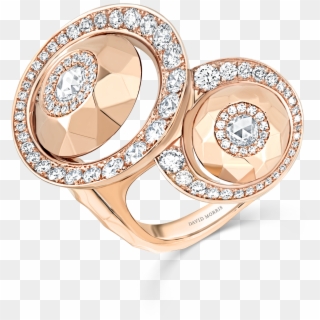 'rose Cut Forever' Between The Finger Ring - Diamond, HD Png Download