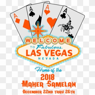 2018 Maher Samelan Las Vegas - Illustration, HD Png Download