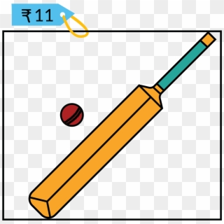 It Is Quite Easy To Assume That The Bat Is ₹10 And - Make A Bat And Ball, HD Png Download