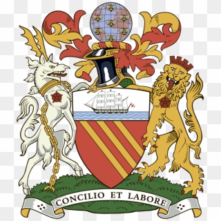 Manchester City Logo Old - Manchester Town Hall Coat Of Arms, HD Png Download
