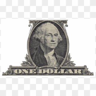 One Dollar Png - Founding Fathers On Dollars, Transparent Png