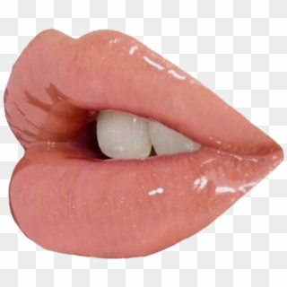 Png Transparent Lip Transparent Lip Png Lips - Glossy Lips Aesthetic, Png Download