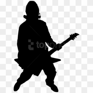 Free Png Electric Guitar Player Png - Halloween Heks Silhouette, Transparent Png