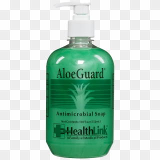 Aloeguard Antimicrobial Soap - Glass Bottle, HD Png Download
