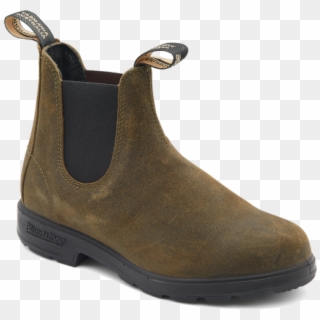 Style 1615 Boot - Blundstone Dark Olive Suede, HD Png Download