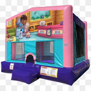Doc Mcstuffins Sparkly Pink Bounce House Rentals In - Lol Surprise Bounce House, HD Png Download