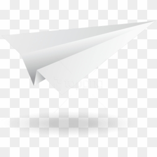 Free Png Download White Paper Plane Clipart Png Photo - Transparent Background Paper Rocket Png, Png Download