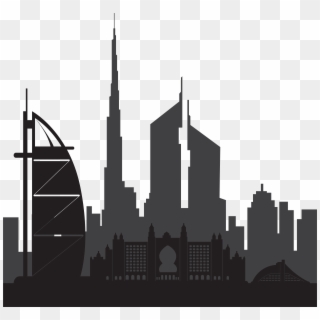 Dubai Clipart Buildings, HD Png Download