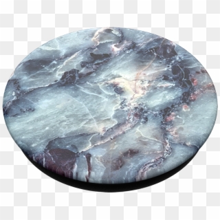 Blue Marble, Popsockets - Marble Popsocket Blue Gray, HD Png Download