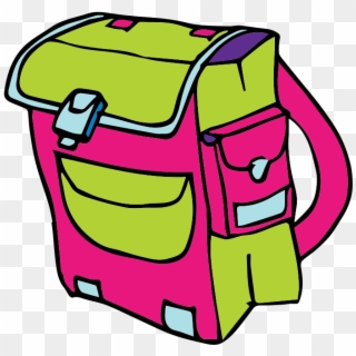 Backpack School Supplies Images Clip Art Clipartwiz - Bag Clip Art Png, Transparent Png