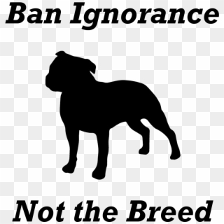 Ban Ignorance Not Pitbulls - Cane Corso, HD Png Download