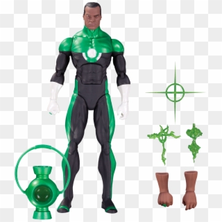 John Stewart Dc Icons 6” Action Figure, HD Png Download