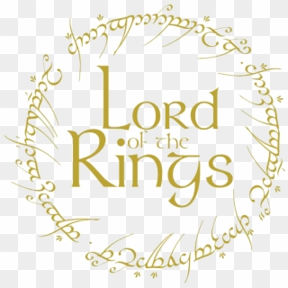 Download Png Image Report - Lord Of The Rings Ring Logo, Transparent Png