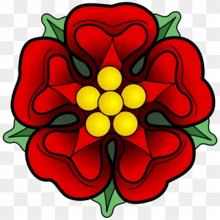 Drawn Lightning Heraldic - Tudor Rose, HD Png Download