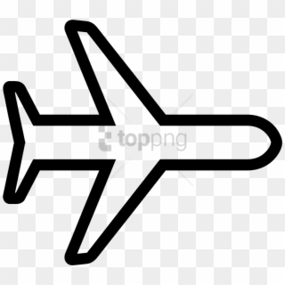Free Png Download Airplane Icon White Png Images Background - White Airplane Icon Png, Transparent Png