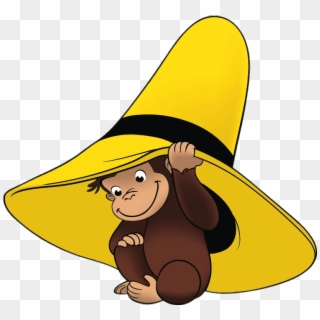 Curious George - Curious George With Yellow Hat, HD Png Download