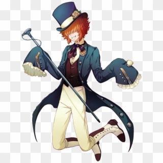 Image Library Stock Magician Drawing Mad Hatter - Mad Hatter Anime, HD Png Download