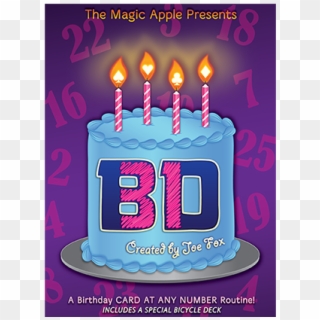 Bd31 By Joe Fox And The Magic Apple - Birthday Cake, HD Png Download