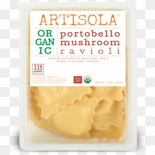 Organic Portobello Mushroom Ravioli - Junk Food, HD Png Download