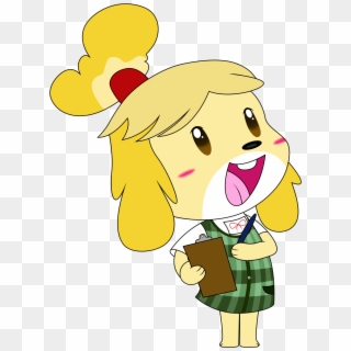 15 Isabelle Animal Crossing Png For Free On Mbtskoudsalg - Isabelle Animal Crossing Happy, Transparent Png