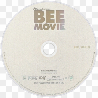 Bee Movie Dvd Disc Image - Label, HD Png Download