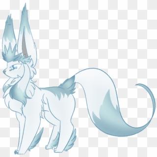Frost Glaceon/water Ice/ 10$ Fairy Garden Slyveon/grass - Mane, HD Png Download