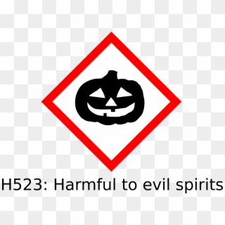 This Free Icons Png Design Of Jack O' Lantern Hazard, Transparent Png