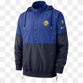 Nike Nba Golden State Warriors Courtside Jacket Courtside - Golden State Warriors Windbreaker, HD Png Download