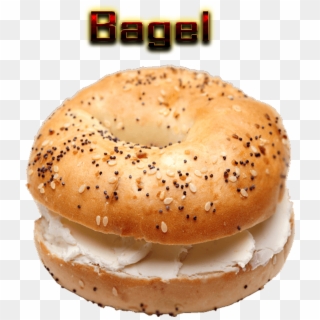 Bagel Cream Cheese Png, Transparent Png