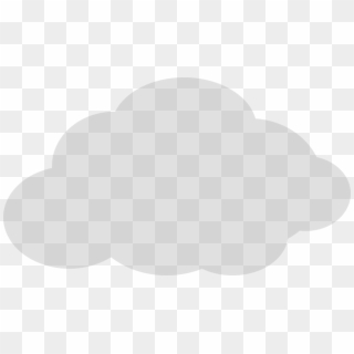 Simple Cloud Icon - Cloud Icon Png Transparent, Png Download