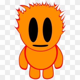This Free Icons Png Design Of Flame Boy, Transparent Png