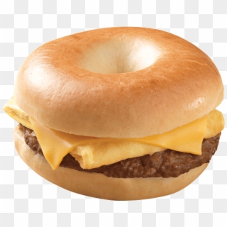 Sausage, Egg, & Cheese Bagel - Sausage Egg And Cheese Bagel, HD Png Download