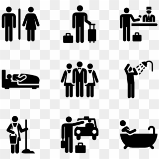 Hotel Pictograms - Buy Icon, HD Png Download